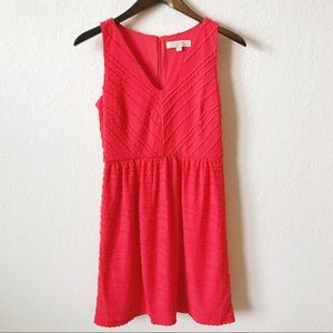 Ann Taylor Loft Red Dress